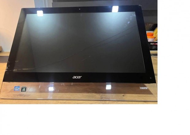 Acer All in One PC Üveg sérült, netezni tökéletes
