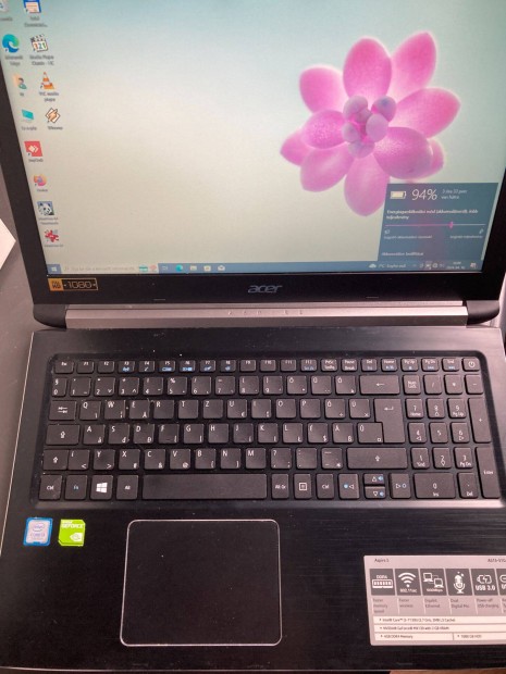 Acer Aspire5 notebook