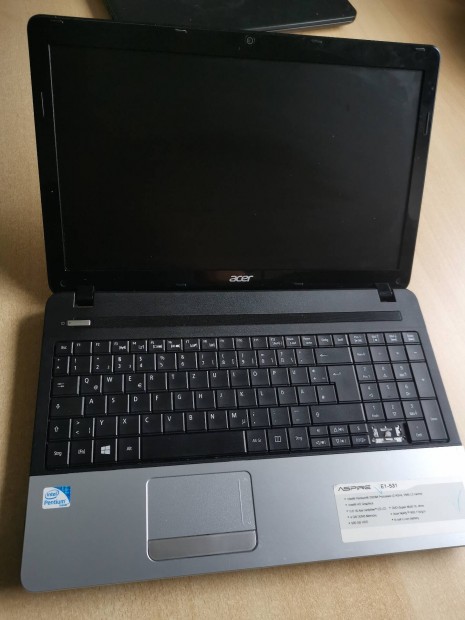 Acer Aspire E1-531 hibs laptop 