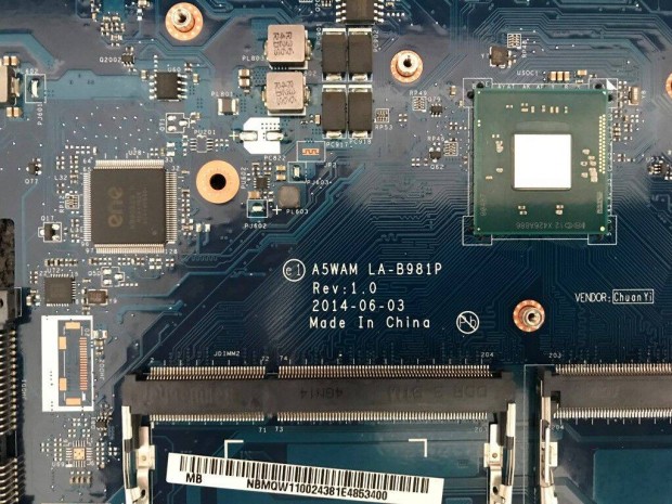 Acer Aspire E5-511G alaplap, bekapcsol, kpet nem ad