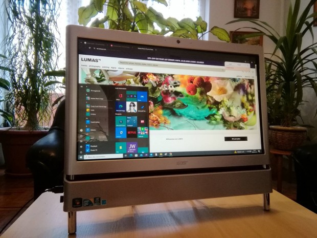 Acer Aspire all in one PC számítógép 24"1920x1080Fullhd 4Mag8GB160GB