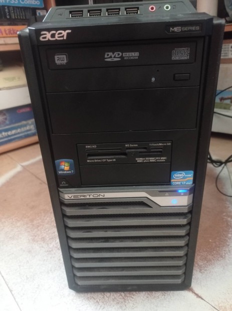 Acer I7-Espc(i7-2600/Gt740/12gb ram/1tb hdd/win10)