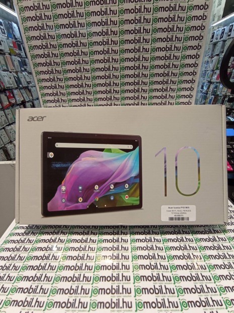 Acer Iconia 10 tablet 4/64GB csak wifi-s 12h jtllssal