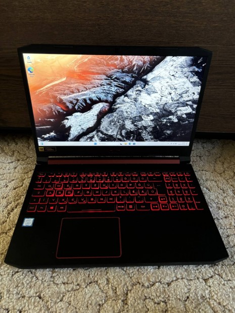 Acer Nitro Gamer Laptop jszer llapotban Rtx2060