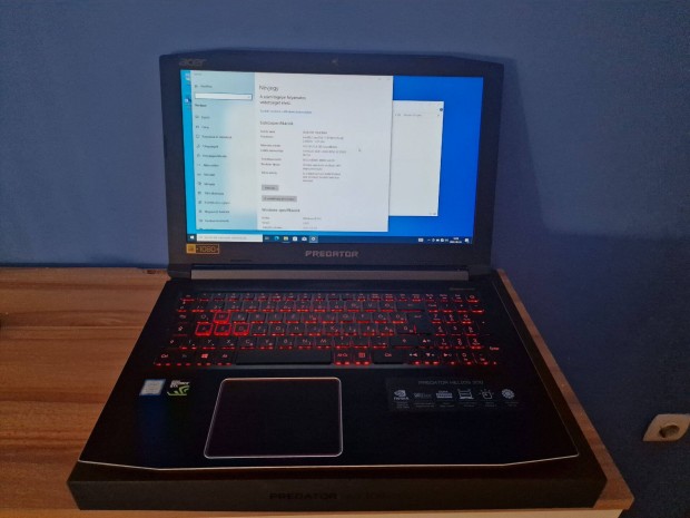 Acer Predator Helios 300 gamer laptop