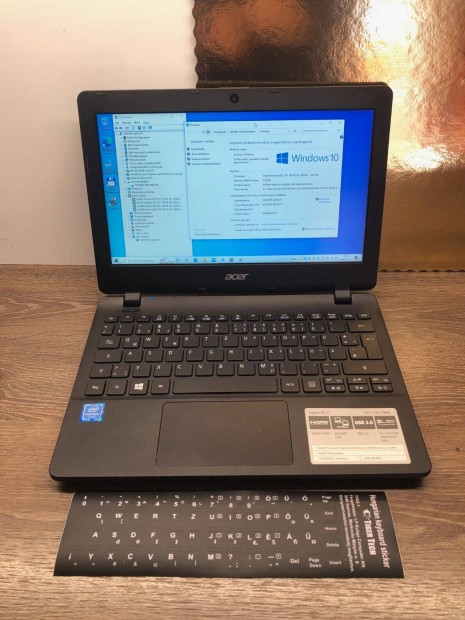 Acer Quad-Core Netbook Elad! 11,6"/Intel Pentium N3700/4GB/500GB/