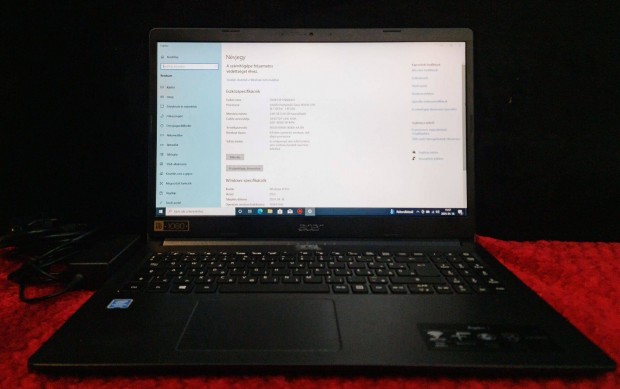 Acer aspire 3 Laptop,Szp llapotban,Intel Silver N5030 ,4gb,Ram,2 h