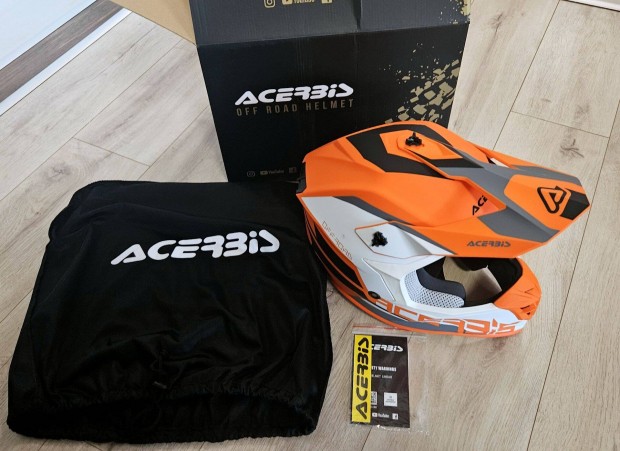 Acerbis Linear Offroad Enduro krossz motoros buksisak narancs 55-56cm