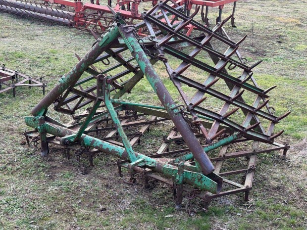 Ackerl 4,5m-es �sszecsukhat� borona, fogas, sim�t�