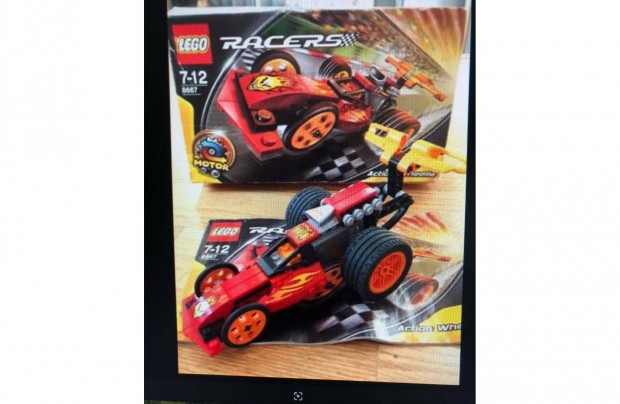 Action Wheelie aut 8667 LEGO jtk lego dobozban