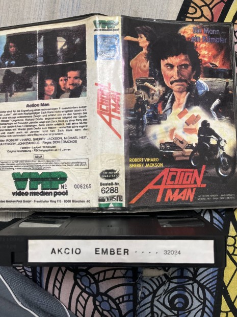 Action man akció ember vhs