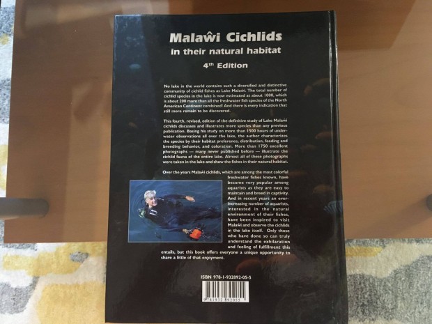 Ad Konings - Malawi cichlids in their natural habitat 4th edition