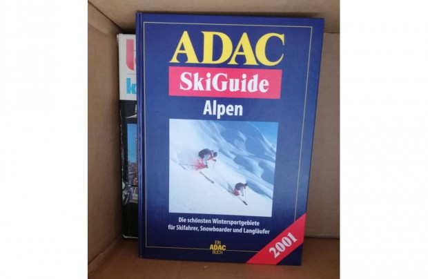 Adac - alpen ski atlasz, atlas - Skiguide - 2001 kiadású, 1000 forint