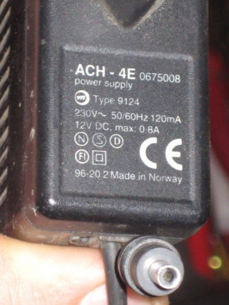 Adapter 12V DC / 0,8A