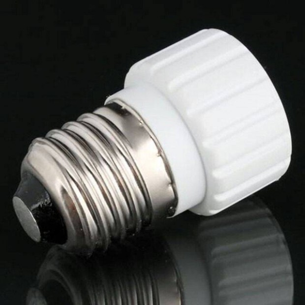 Adapter: E27 -> GU10 Foglalat átalakító konverter _