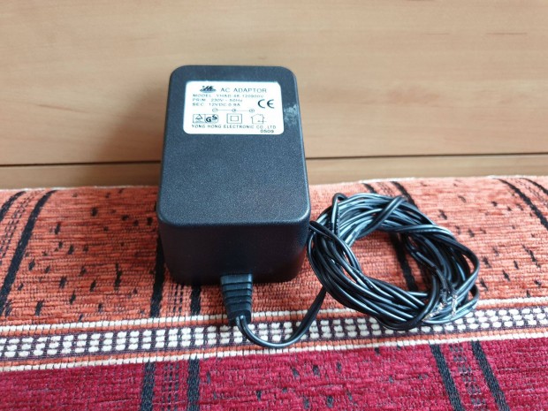 Adapter tp 12V DC 900mA hibtlan AC/DC (csatlakoz nlkl)