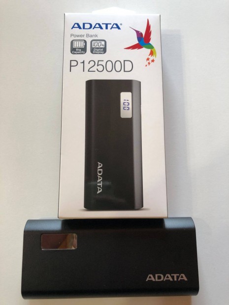 Adata 12500 mAh Power bank gyri dobozban