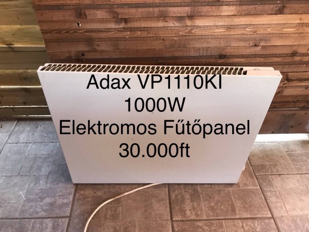 Adax elektromos ftpanel elad