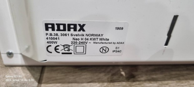 Adax wifi ftpanel