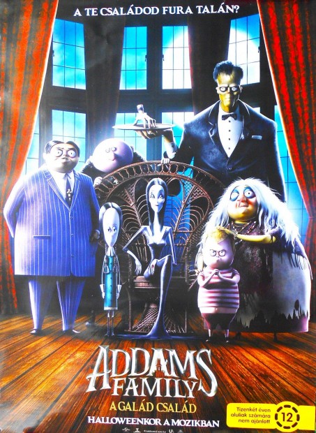 Addams Family a gald csald mozi film plakt poszter