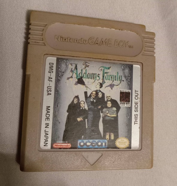 Addams Family gameboy jtk