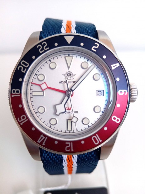 Addiesdive PEPSI GMT watch