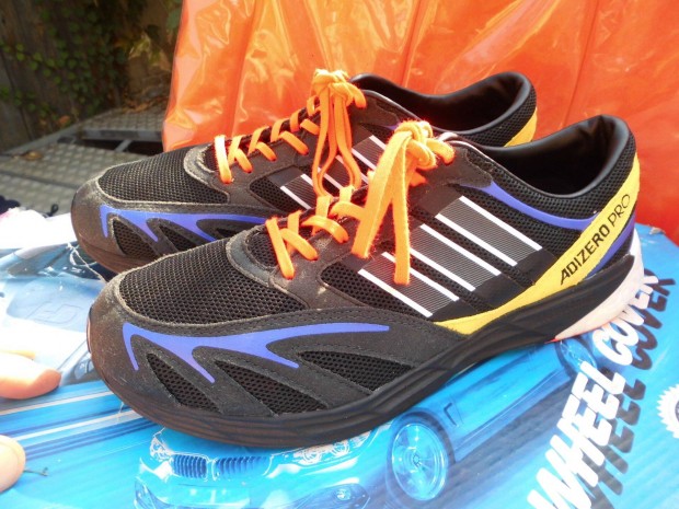 Adidas Adizero fekete-mints 40 2/3-os sport-utcai cip elad,