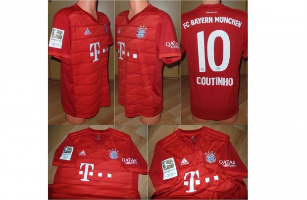 Adidas Bayern Mnchen #10 Philippe Coutinho mez / 2019-20