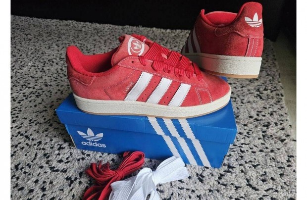 Adidas Campus 00 piros 41 42 42.5 43 44.5 és 45-ös férfi utcai cipő Új