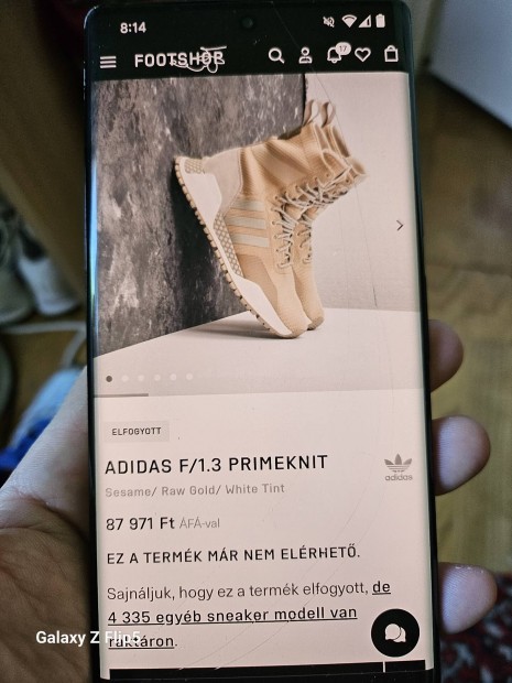 Adidas F/1.3 Primeknit jszer cip!!