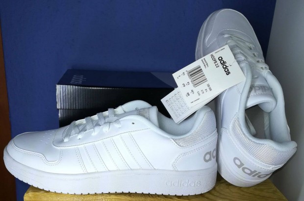 Adidas Hoops 2.0 fehér cipő (42.5, 43, 46.5)