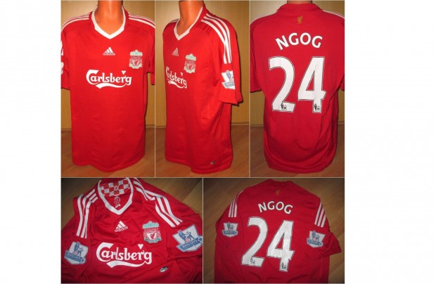 Adidas Liverpool #24 David N'Gog PL mez / 2008