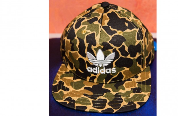 Adidas Originals Camo Snapback Cap Dark Sahara