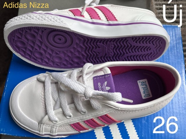 Adidas Originals Nizza 26 sneaker ortholite talpbetéttel UK9; US9 1/2