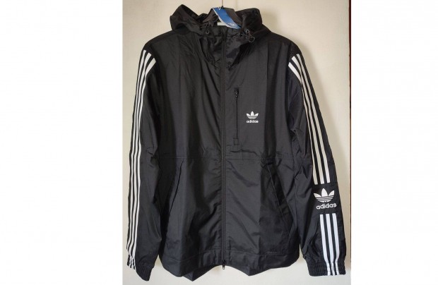 Adidas Originals kapucnis széldzseki fekete (S/M)