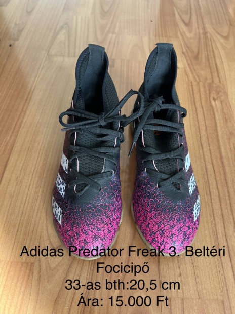 Adidas Predator Freak 3. Sportcip/Focicip elad