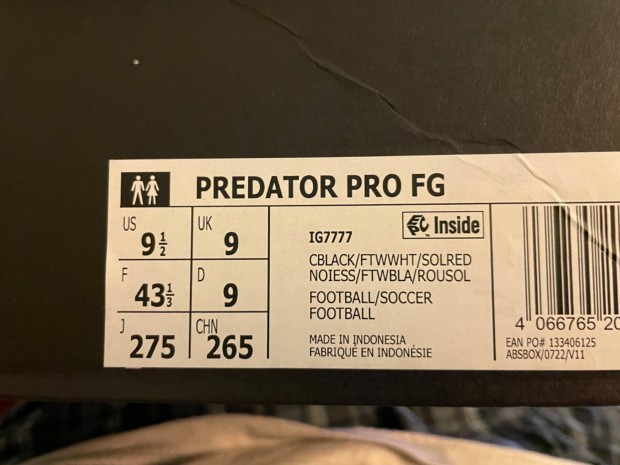 Adidas Predator Pro FG