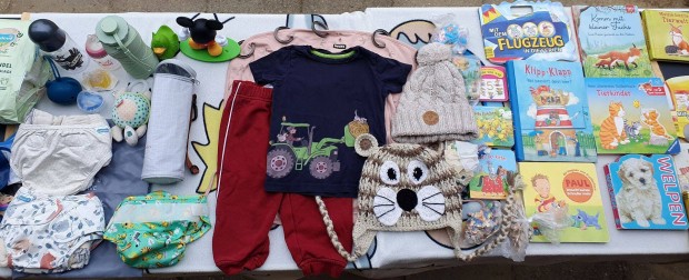 Adidas, Jakoo rucik, sapeszok, Nuk cumisvegek, dm babylove pelusok, n