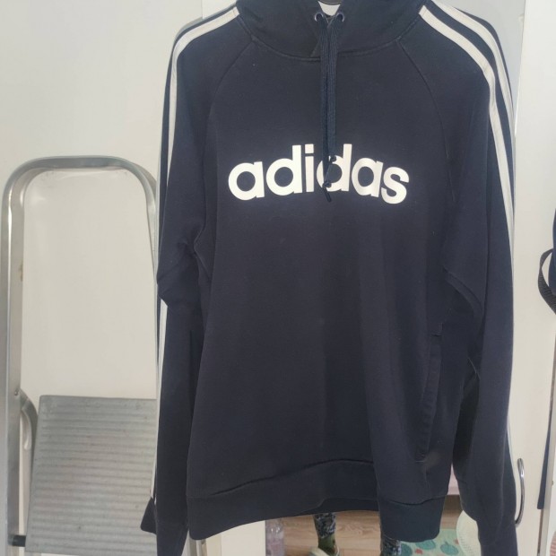 Adidas kapucnis pulcsi S