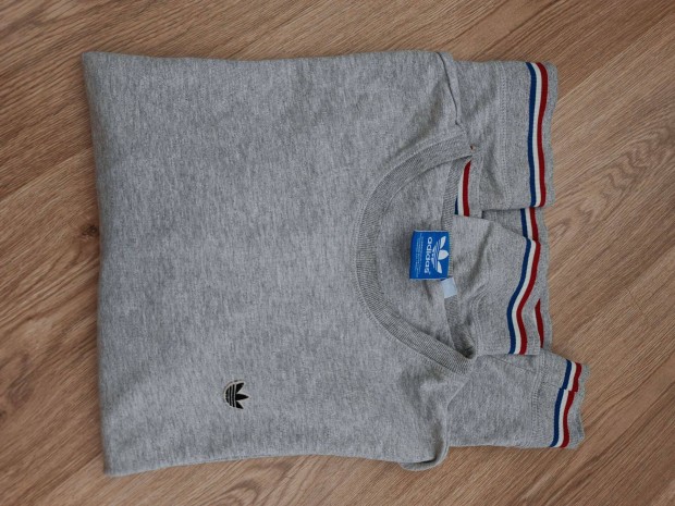 Adidas sportos pamut férfi pulóver XL