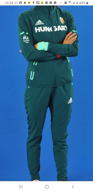 Adidas j Rii ni olimpiai magyar vlogatott melegt S-M-L-XL  