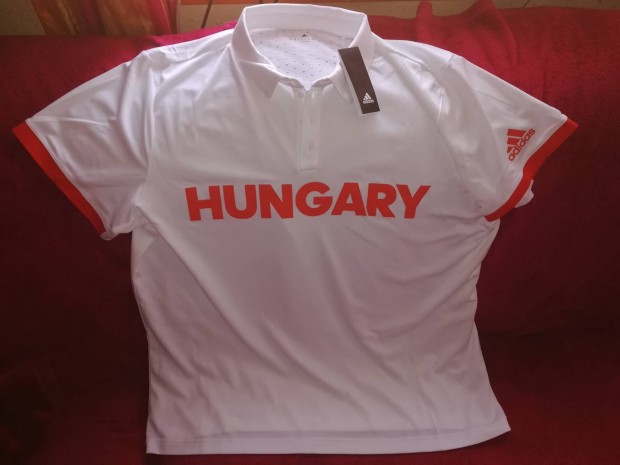 Adidas j Rii olimpiai magyar vlogatott gallros pl 2XL-3XL