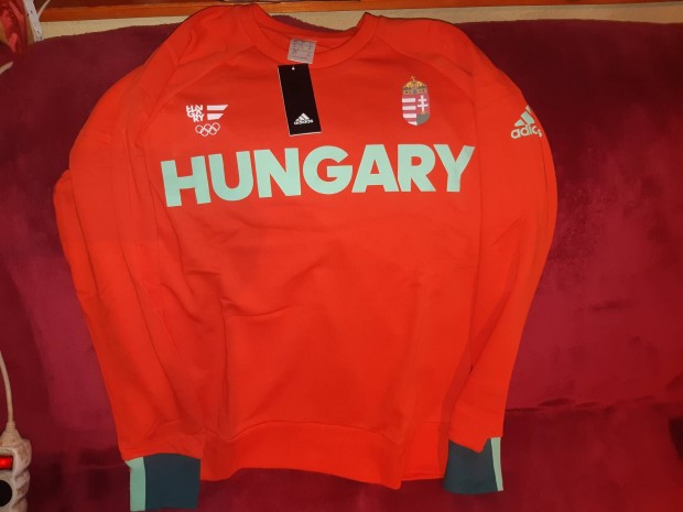 Adidas j Rii olimpiai magyar vlogatott melegt S M L XL 2XL