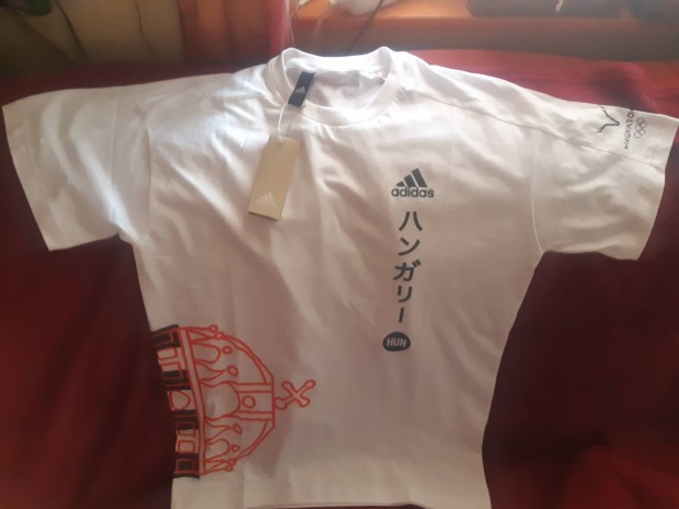 Adidas j Tokioi olimpiai magyar vlogatott pamut pl L-XL  