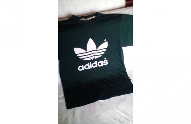 Adidas zöld póló kisfiúnak 152-es