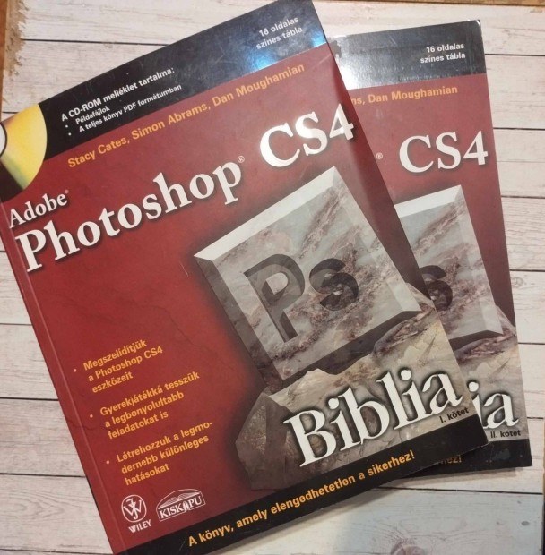 Adobe Photoshop CS4 Biblia I-II. - CD mellklettel