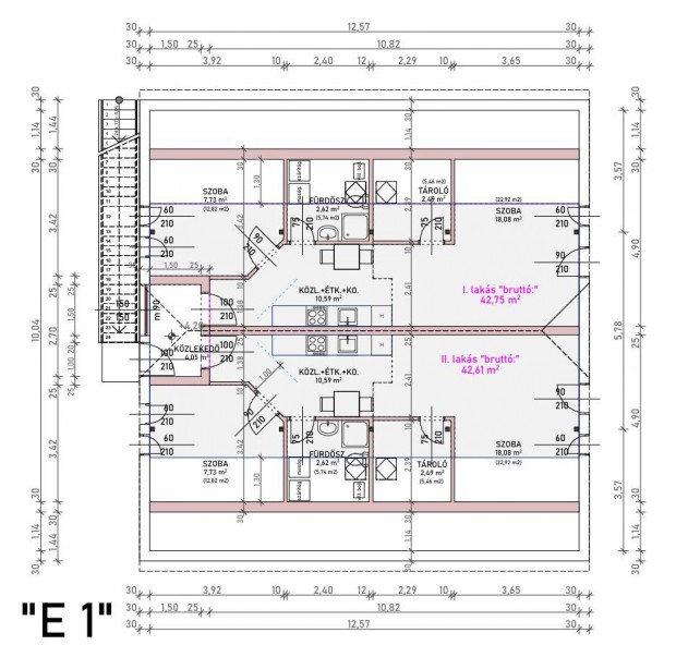 Adony k�zpontban �j �p�t�s� lak�s