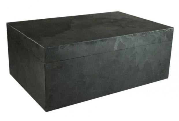 Adorini Black Slate Deluxe Humidor szivardoboz, termszetes pala bort