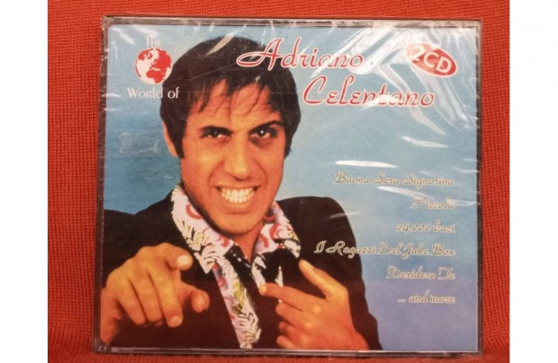 Adriano Celentano - The World Of Adriano Celentano 2xCD. /j,flis/