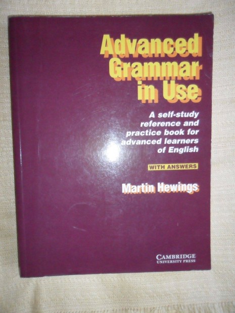 Advanced Grammar in Use with Answers (Martin Hewings)